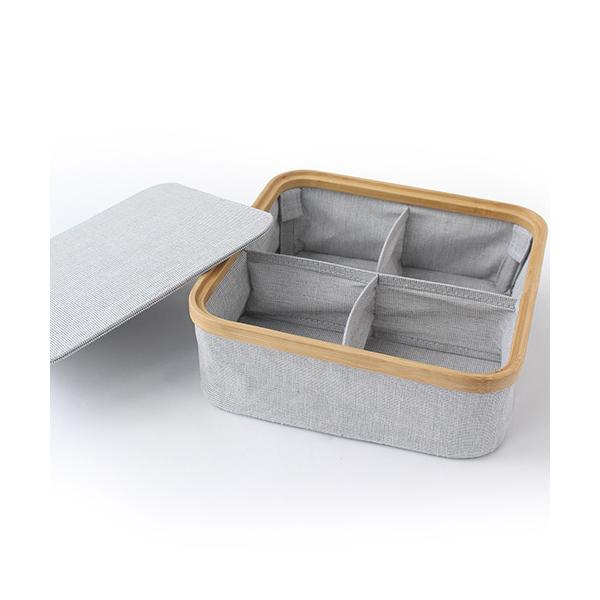 OfB GUDEE [{bNX t^t  d؂{bNX 4 d؂P[X ܂肽 [JS Storage box 4section GudeeLife