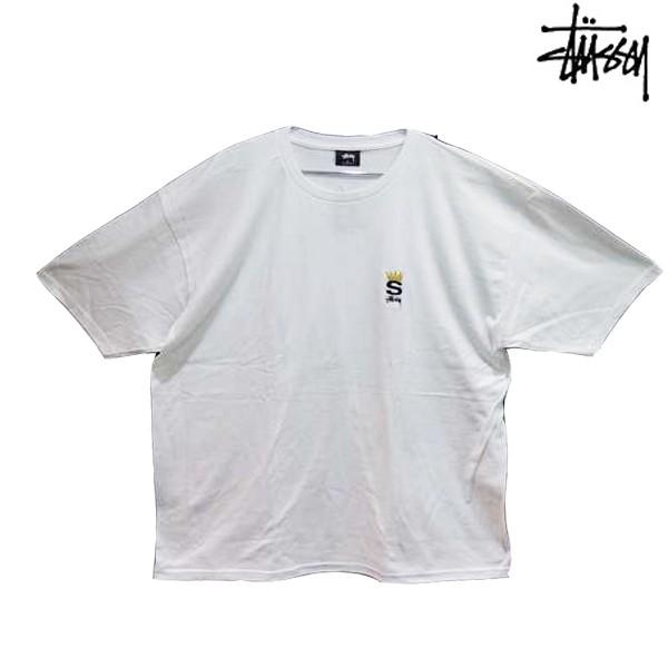 Tシャツ メンズTシャツ 半袖Tシャツ STUSSY 刺繍 ワンポイント 