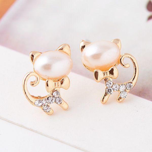 猫ピアス ストーン ぴかぴか 人気 レディースイヤリング 可愛い かわいい お得 Buyee Buyee Japanese Proxy Service Buy From Japan Bot Online