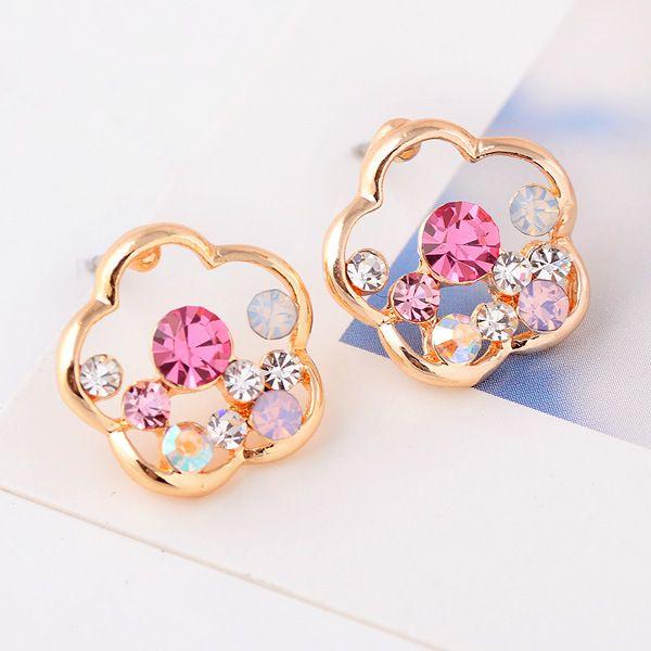 カラフル花ピアス レディースイヤリング 可愛い かわいい Buyee Buyee 日本の通販商品 オークションの代理入札 代理購入