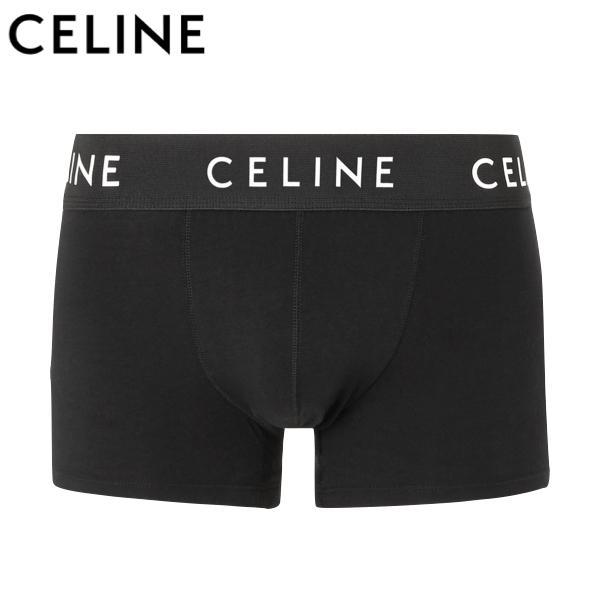 CELINE Underwear Mens 2020AW ストレッチコットン ボクサーブリーフ ブラック メンズ パンツ 下着 2020-2021年秋冬