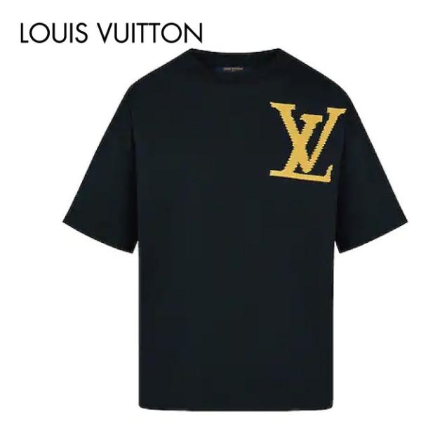 LOUIS VUITTON ルイ・ヴィトン 1A53J0 LV ブリックプリントTシャツ LOUIS VUITTON ルイ・ヴィトン 1A53J0 LV ブリックプリントTシャツ