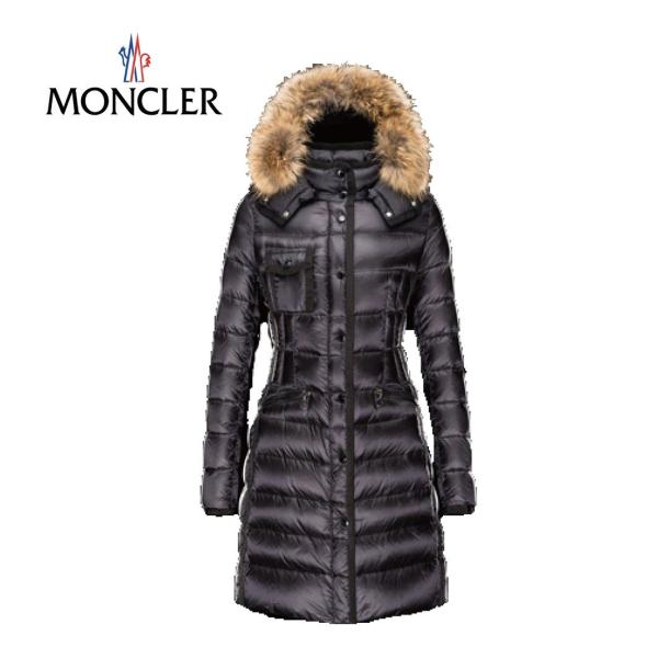 【海外限定 国内未入荷モデル】MONCLER モンクレール レディース ダウンコート ロングダウン HERMIFUR(エルミファー) ブラック