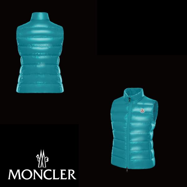 Moncler モンクレール グリーン Ghany ガーニー Gilet Gilet ダウンベスト レディース Fashionplate Vert グリーン 19 年秋冬新作 Moncler Ladys 0295v Fashionplate ショップ