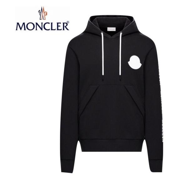 MONCLER モンクレール SWEAT-SHIRT HOODIE スウェット パーカー Mens メンズ Black ブラック  2019-2020年秋冬 2019AW