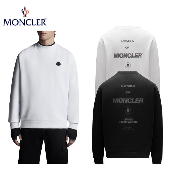 【2 colors】MONCLER Printed Sweatshirt Mens Top 2022SS モンクレール スウェットシャツ メンズ トップス 2022年春夏 【2 colors】MONCLER Printed Sweatshirt Mens Top 2022SS モンクレール スウェットシャツ メンズ トップス 2022年春夏