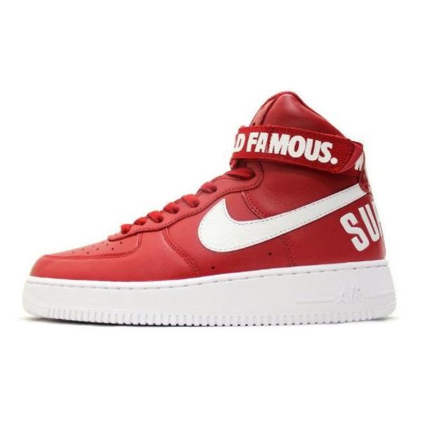 Supreme Nike シュプリーム ナイキ コラボ ロゴ Air Force 1 High Supreme Sp スニーカー レッド Buyee Buyee 提供一站式最全面最專業現地yahoo Japan拍賣代bid代拍代購服務 Bot Online
