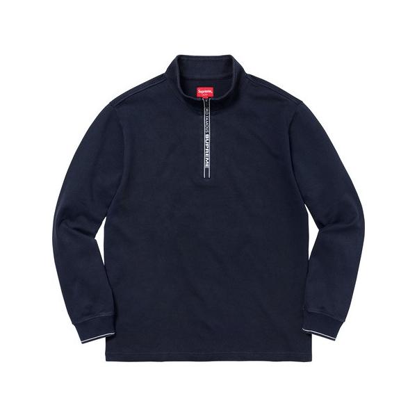 supreme world famous half zip pullover