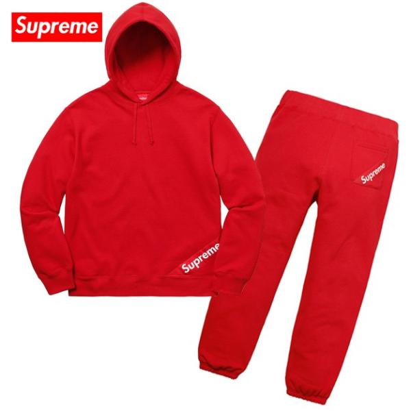 Supreme エスロゴ スウェット セットアップ-