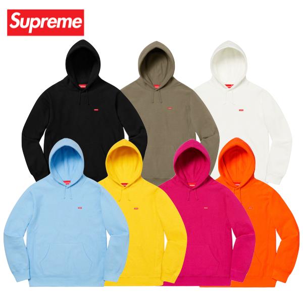 supreme パーカーシュプリームスモールboxロゴ-