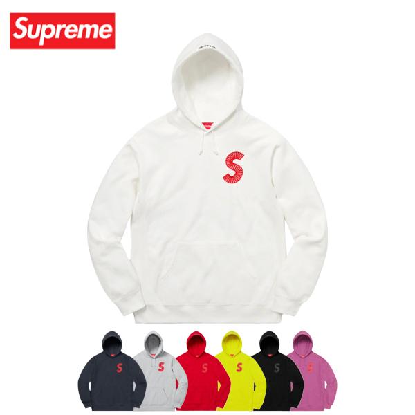 シュプリーム supreme Sロゴ パーカー-