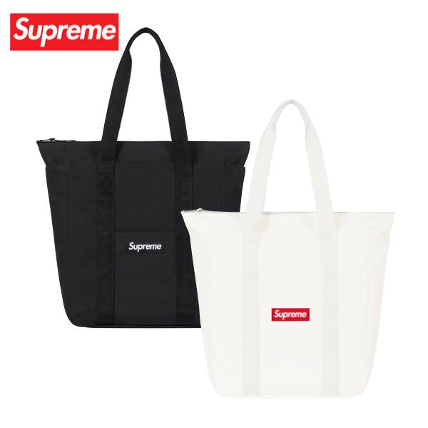 【2color】Supreme Canvas Tote Bag 2020AW シュプリーム キャンバストート バッグ 2カラー  2020年-2021年秋冬
