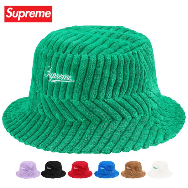 7colors】Supreme Terry Corduroy Crusher Hat 2021SS シュプリーム 