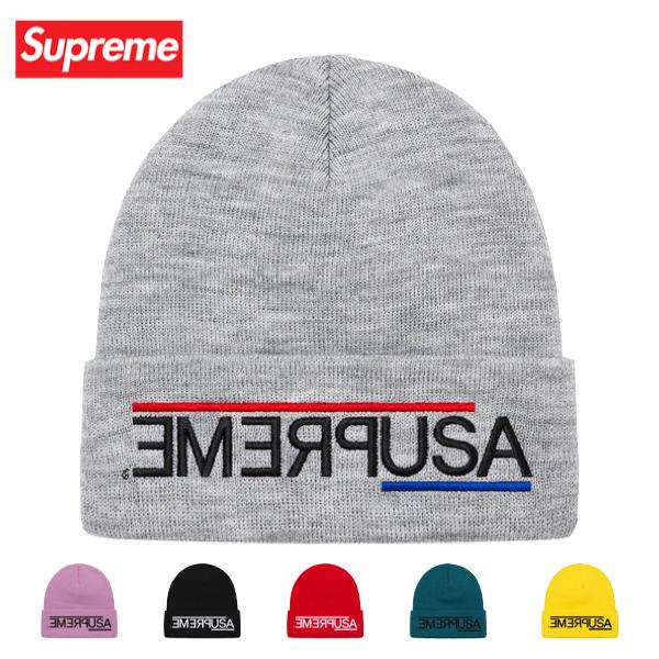 【6colors】Supreme USA Beanie Knit Cap 2021AW シュプリーム ユーエスエー ビーニー 6カラー ニット帽  2021年秋冬