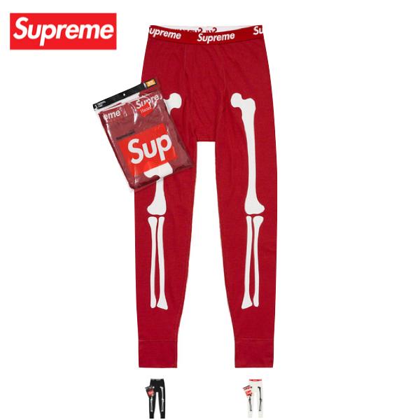 最前線の Supreme Hanes Thermal Crew Pant サーマル kids-nurie.com