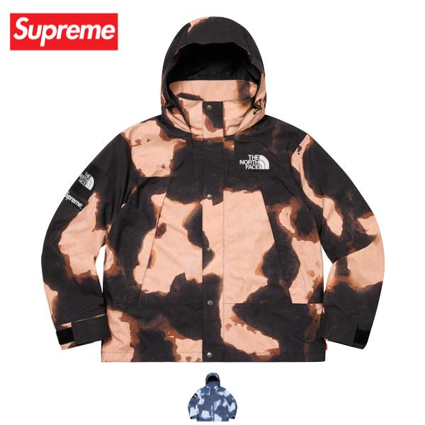 高品質新品 Sサイズ Supreme The North Face Bleached Denim Mountain