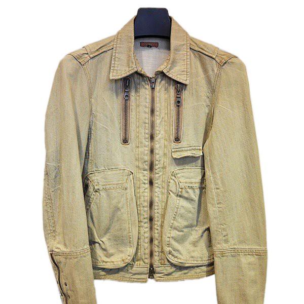 アルベ ブリーチ加工デニムブルゾン メンズ ブランド アウトレット 50 Off 半額 通常販売価格 円 075 36 ファッションスペースyokoya 通販 Yahoo ショッピング