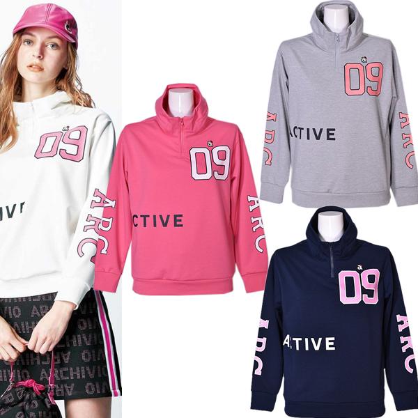 アルチビオ archivio レディース 長袖ハイネックプルオーバー ゴルフ