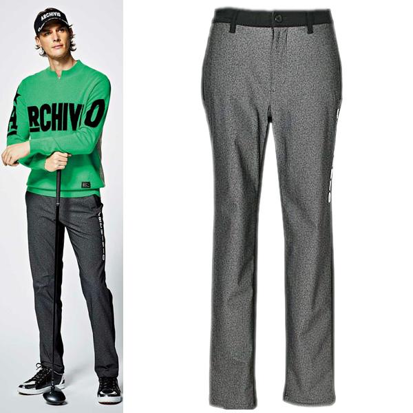 アルチビオ archivio メンズ バイカラースーパーストレッチ裏起毛  