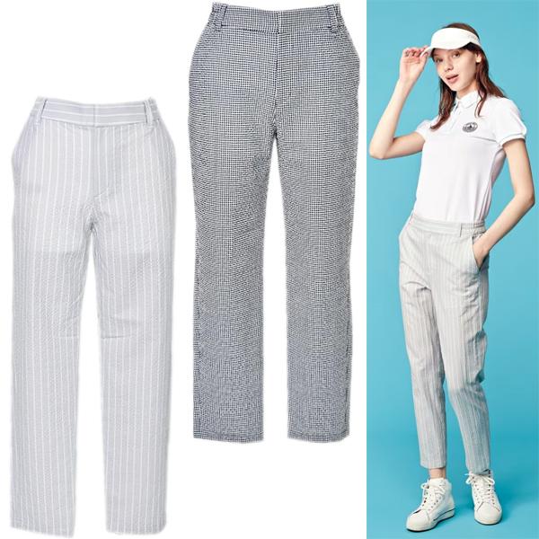 23区ゴルフ 23区GOLF レディース サッカー生地ストレッチアンクル