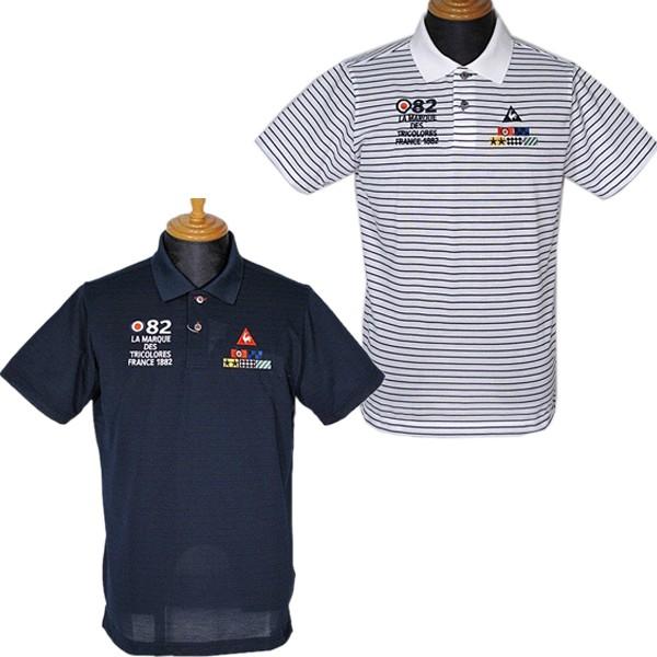 ルコック Lecoq メンズ 半袖ボーダー柄ポロシャツ ゴルフウェア アウトレット30 Off 通常販売価格 円 Qgmnja15 ファッションスペースyokoya 通販 Yahoo ショッピング