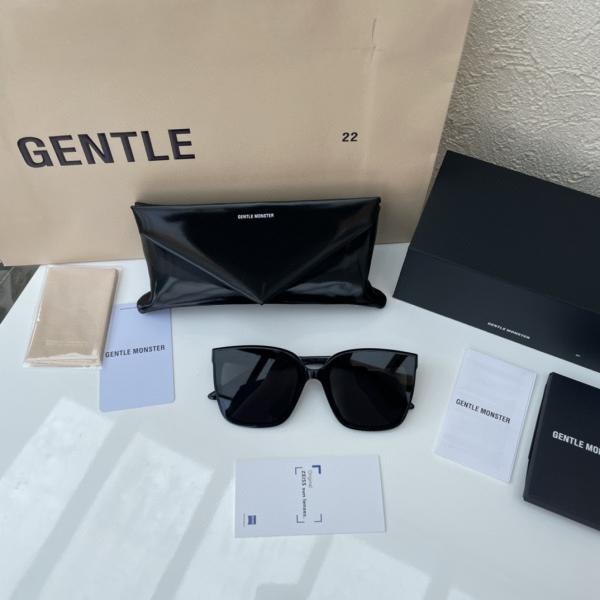 Gentle Monster ジェントルモンスター サングラス  BURTY01 Gentle Monster BURTY 01 Black square Frame Unisex Sunglasses