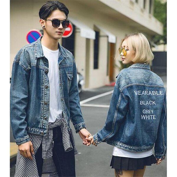 原宿系 カップルコート ペアルック モコモコ デニムジャケット レディースジャケット コート スウェット アウター トップス メンズコート ジャンパ Fy3293 Fashion Ya 通販 Yahoo ショッピング