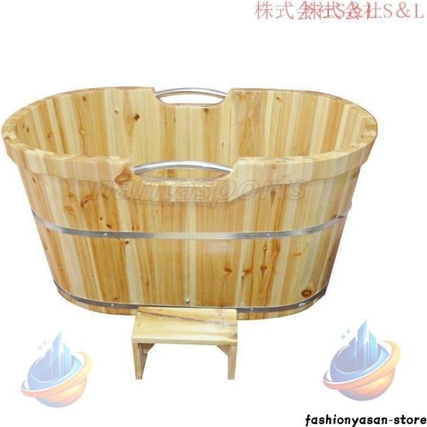 特売！実用品 品質保証！ 厚い シャワーバケツ 木製 美容院 お風呂 成人ゾンチー風呂バケツ サウナ 家庭用 シャワー浴槽 園芸用品 屋外用 庭作業 家庭菜園