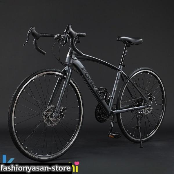 ロードバイク 700c 自転車 21 24 27 30段変速 自転車 高炭素鋼 エントリーモデル アルミニウム合金 プレゼント 軽量 男女兼用 おすすめ　】