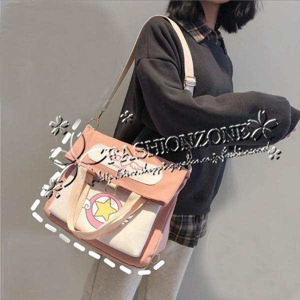 カードキャプターさくら 風コスプレリュックサックアニメの周辺 カバン リュックサック学生 女のリュック多機能リュックサック aosk42 Fashion Zone 通販 Yahoo ショッピング