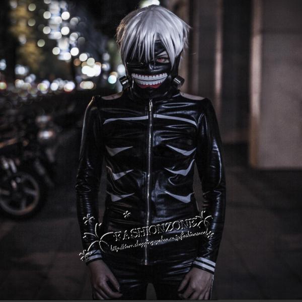東京喰種トーキョーグール 金木 研 かねき けん 風 コスプレ衣装 仮面 ウィッグ 男性 キャラクター コスチューム 変装 仮装コスチューム Cos071 Fashion Zone 通販 Yahoo ショッピング
