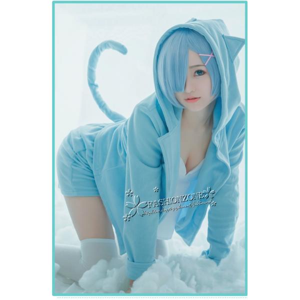 Re ゼロから始める異世界生活 レム ラム 風日常服 猫耳 パジャマ コスプレ 衣装 全セット Buyee Buyee 日本の通販商品 オークションの代理入札 代理購入