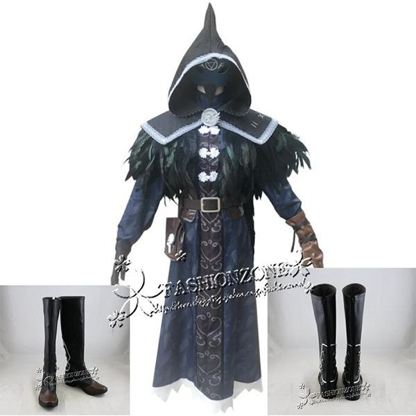 IdentityV 第五人格 風 占い師 夜行フクロウ コスプレ 衣装 靴 cosplay 