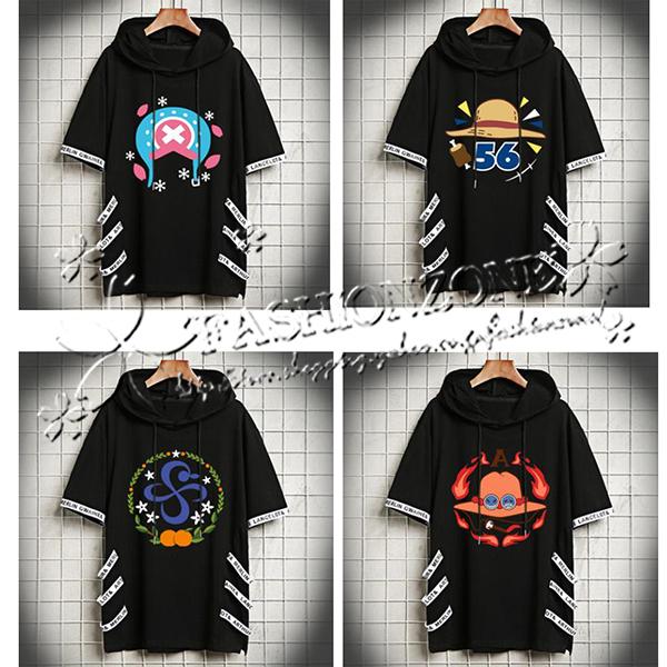ワンピース One Piece 海賊王 コスプレ衣装 半袖 Tシャツ 春夏 コート 半袖 Tシャツ ハロウィン 仮装 コスチューム アニメ 通気 吸汗 速乾 Dxk Fashion Zone 通販 Yahoo ショッピング