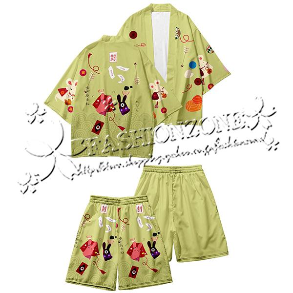 地縛少年花子くん コスプレ衣装 パジャマ 羽織 バスローブ 開襟シャツ 夏秋 和服 半ズボンセット 学生 旅行 着物 お祭り ファッション 日焼け止め服 Dxk Fashion Zone 通販 Yahoo ショッピング