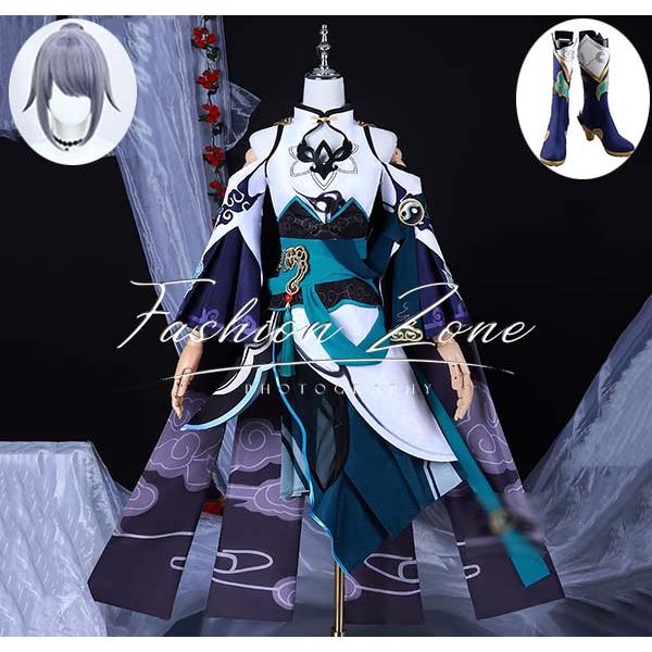 送料無料◇崩壊3rd 風 符華 Fu Hua 雲墨丹心 コスプレ衣装 送料無料◇崩壊3rd 風 符華 Fu Hua 雲墨丹心 コスプレ衣装