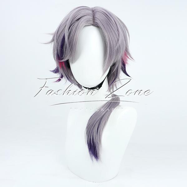 送料無料◆バーチャルライバー VTuber 風 不破湊/ふわっち コスプレ ウィッグ かつら 激安 WIG 高温耐熱 イベント ハロウィン仮装