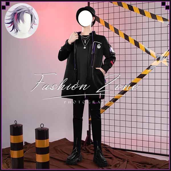 にじさんじ 不破湊 パーカー コスプレ衣装 フルセット にじさんじ バーチャル VTuber 風 不破湊 新衣装 コスプレ衣装