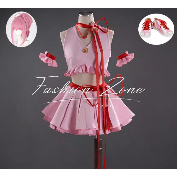送料無料◆しゅごキャラ！ 風 日奈森亜夢 /蘭ちゃん 変身 コスプレ衣装 ウィッグ 靴 cosplay ハロウィン 演出服 変装