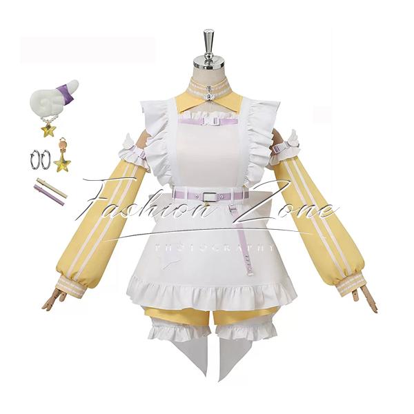 にじさんじ VTuber 風 ぽめろ ぱんち Pomelo Punch コスプレ衣装 ウィッグ cosplay ハロウィン 演出服 変装