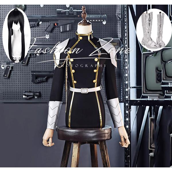 怪獣8号 風 亜白 ミナ 制服 コスプレ衣装 ウィッグ 靴 cosplay