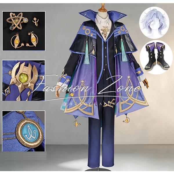原神 風 ミティヤ コスプレ衣装 ウィッグ 靴 cosplay ハロウィン 演出服 変装