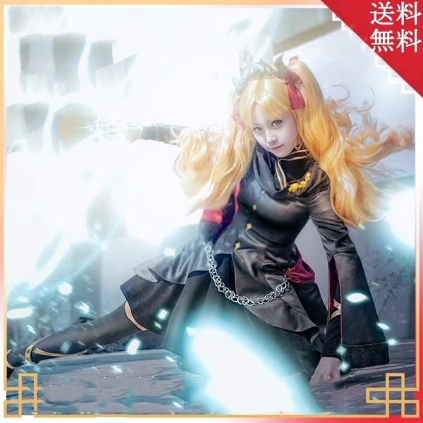 Fate Grand Order 風 イベント 文化祭 エレシュキガル コスプレ衣装 遠坂 凛 とおさか りん コスプレ衣装 変装 Cosplay ハロウィン キャラクター仮装 グランドオーダー イベント 文化祭 仮装 07 Mydream