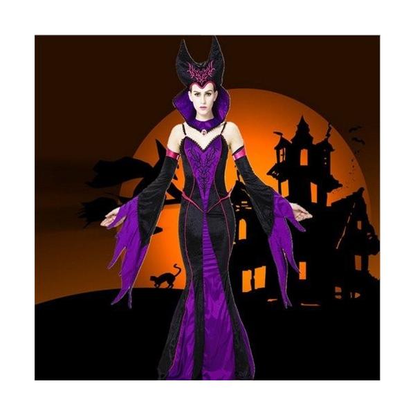 鬼魔女 巫女 Mydreamのコスプレ衣装 魔女のドレス 悪魔 大人 吸血鬼 Cs97 Mydream ディズニー デラックス コスチューム 巫女 ブラック ヴァンパイア コスプレ衣装 変装 デラックス