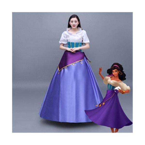ハロウィン コスチューム 大人用 エスメラルダ 仮装 Wl628a Mydream レディース ディズニー Mydreamのハロウィン Esmeralda 大人 レディース ディズニー コスプレ 気質アップの