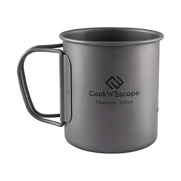 COOKNESCAPE チタンシングルマグ 300ml