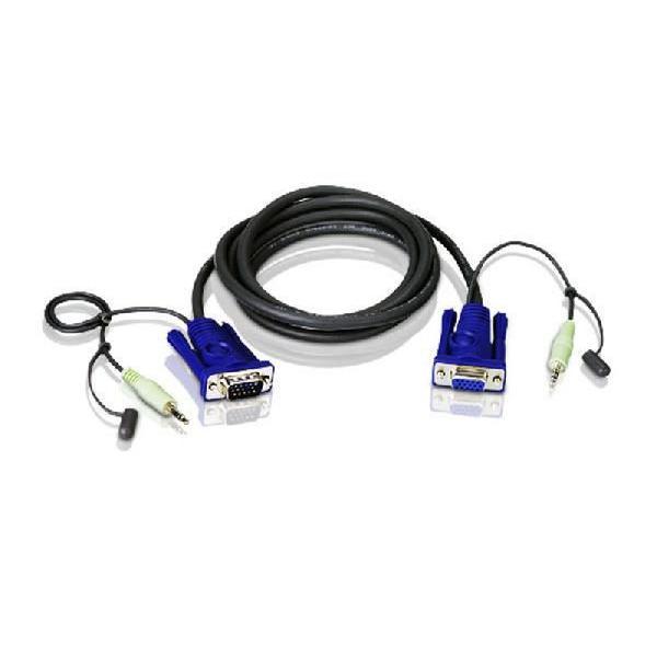 ATEN　2L-2402A　VGA/オーディオケーブル