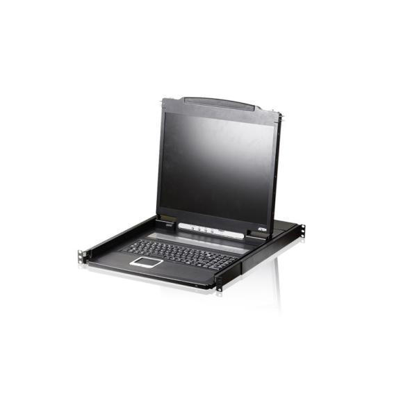 ATEN CL1000NJJS 19インチLCD一体型PS/2 VGA コンソールドロワー