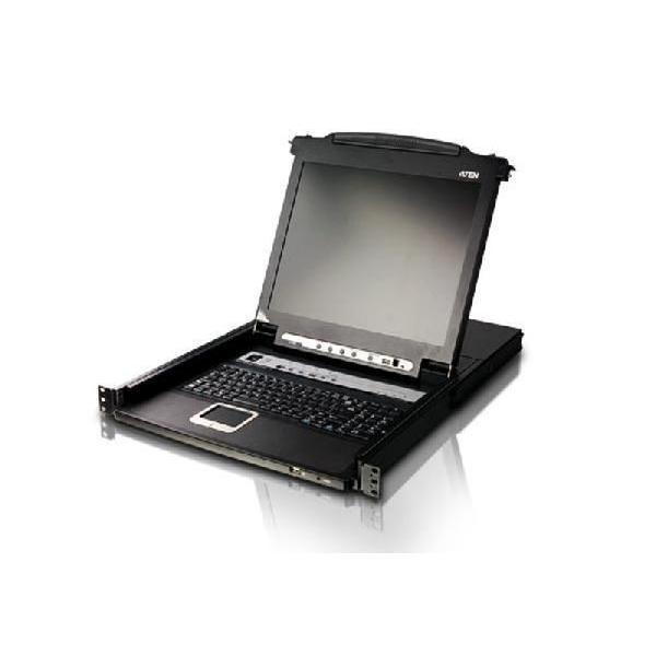 ATEN CL5716MJJS 16ポート LCD一体型KVMPドロワー ショートレール