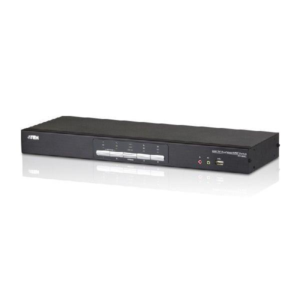 ATEN CS1644A デュアルディスプレイ/オーディオ対応4ポートUSB KVMPスイッチ